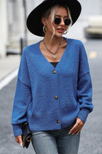 Button-up Dropped Shoulder Cardigan (7)