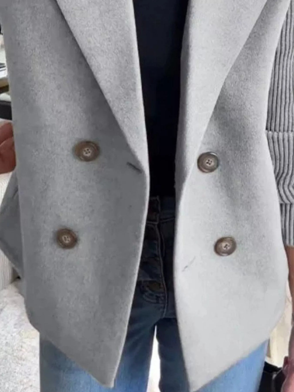 Full Size Knitted Blazer (17)