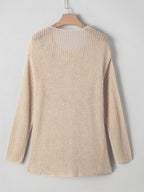 Lightweight Openwork Knit Cover Up (3)