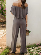Off-shoulder Wide Leg Jumpsuit (3)
