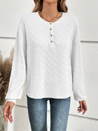 Half Button Long Sleeve Top (11)