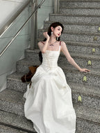 Strap Dress Waist-cinching Figure-flattering photo 5