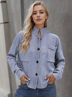 Button Up Long Sleeve Cardigan (2)