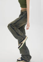 High-waisted Straight Baggy Jeans photo 2