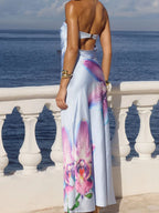 Printed Tube Maxi Dress (17)