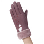 Gloves Winter Suede variant CJNSFSST00260-Bean Paste-One size