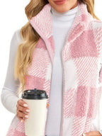 Full Size Block Zip Up Vest Coat Plus (9)
