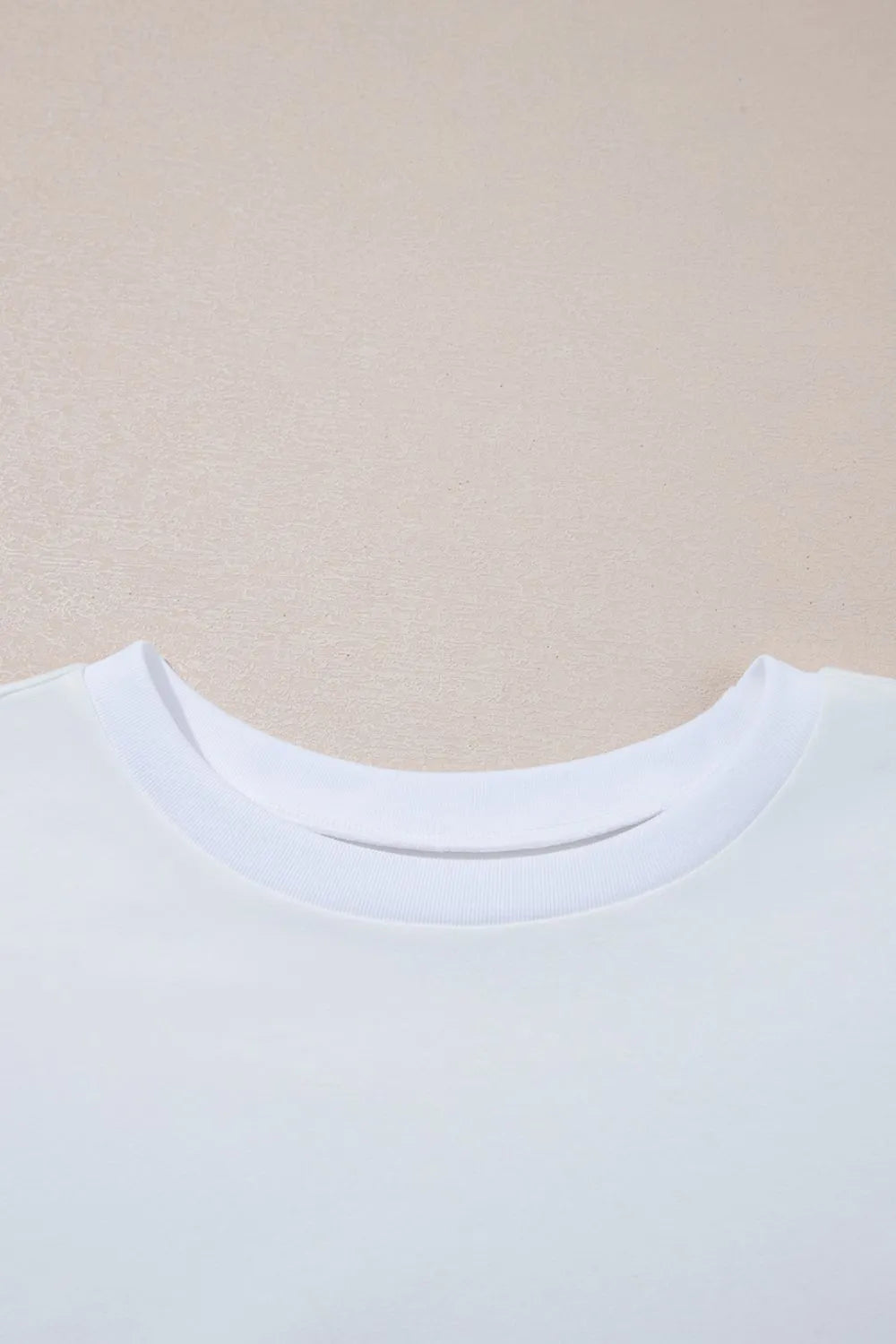 Loose Half Sleeve Hi Low Hem T Shirt (14)