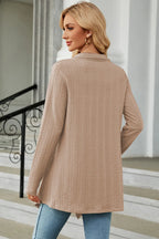 Open Front Long Sleeve Cardigan (6)