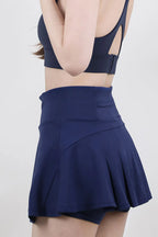High Waist Pleated Active Skirt (2)