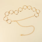 Circle Metal Chain Belt photo 5