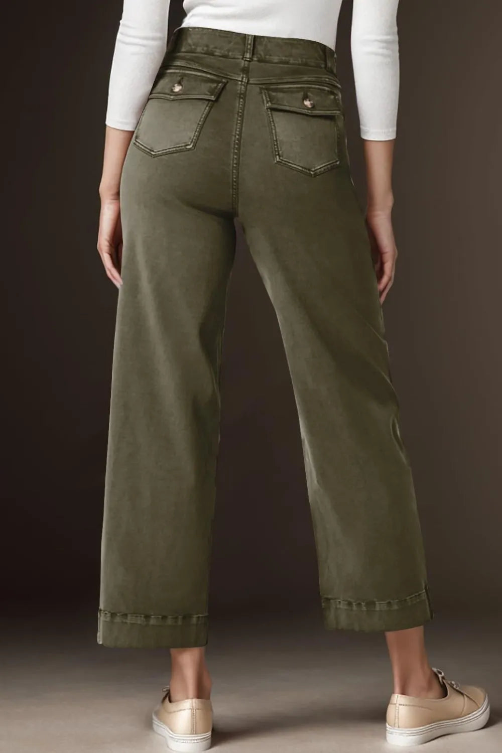 High Waist Jeans Pockets (32)