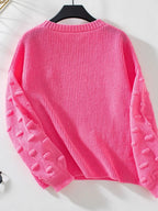 Round Neck Drop Shoulder Sweater (6)