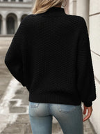 Mock Neck Long Sleeve Sweater (11)