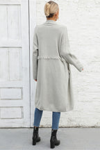Open Front Pocketed Cardigan (9)