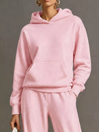 Kangaroo Pocket Hoodie Pants Set (2)