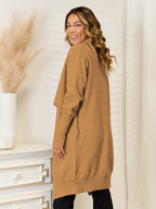 Long Sleeve Open Front Longline Cardigan (17)