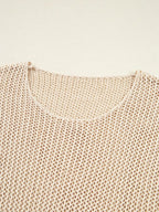 Lightweight Openwork Knit Cover Up (4)