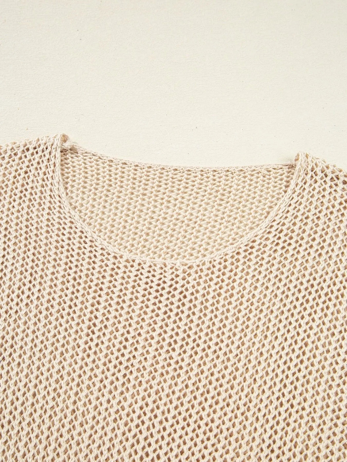 Lightweight Openwork Knit Cover Up (4)