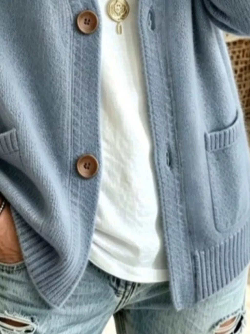 Full Size Button Up Raglan Sleeve Cardigan Plus (12)