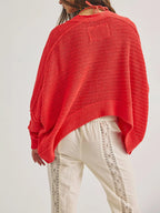 Open-front Long Sleeve Knit Cardigan (8)