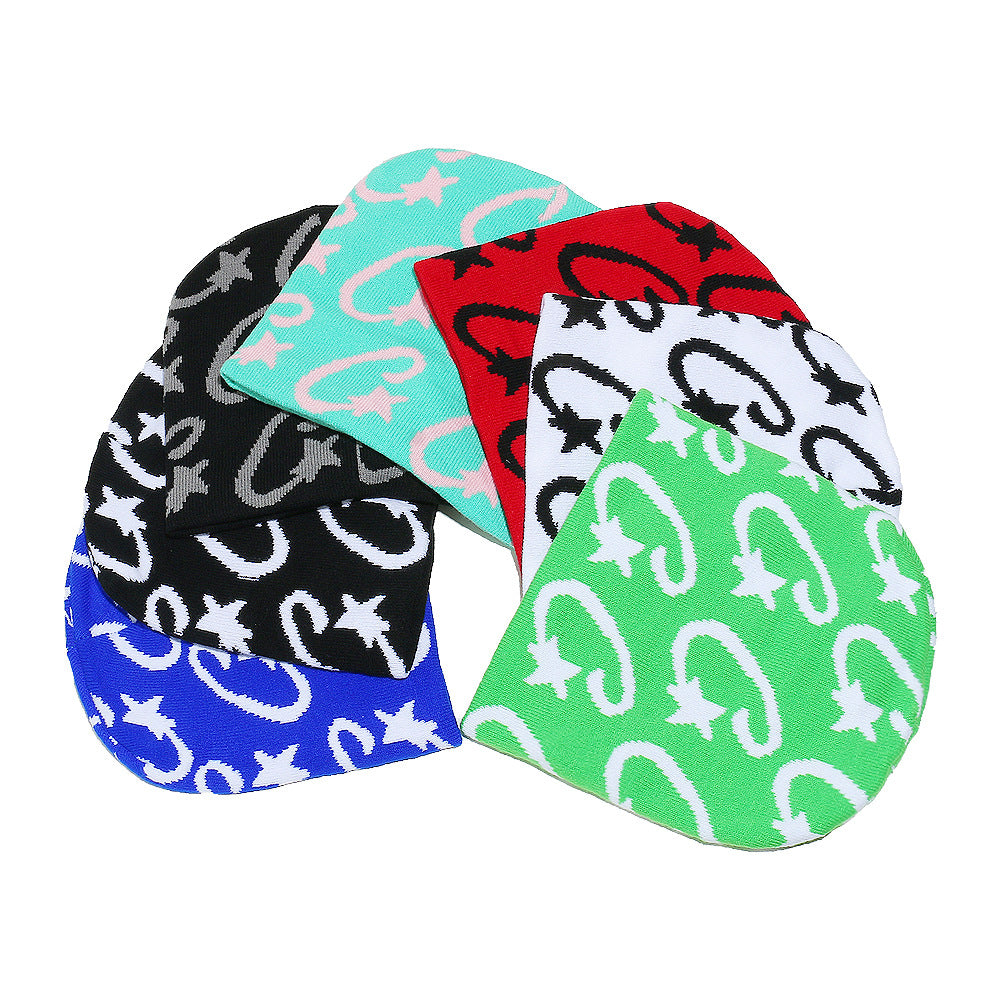 Street-style Jacquard Knit Hat photo 1