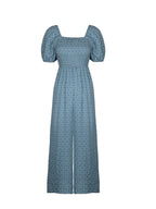 Printed Square Neck Puff Sleeve Jumpsuit (5)
