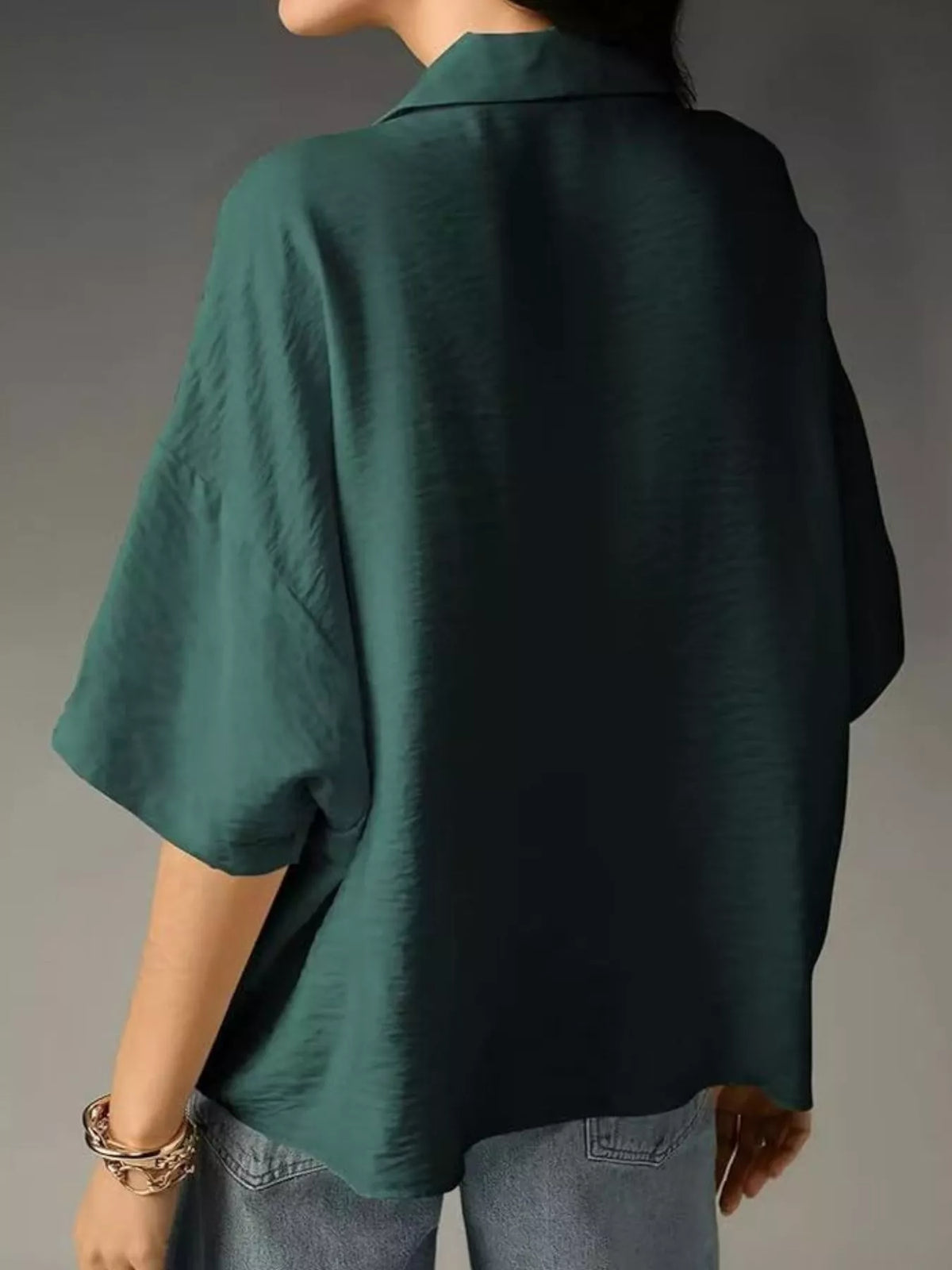 Relaxed Fit Half Sleeve Blouse (12)