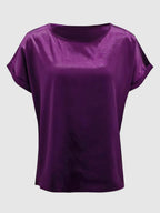 Round Neck Short Sleeve T-shirt (2)