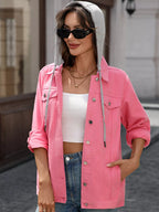 Button Up Long Sleeve Denim Jacket (3)