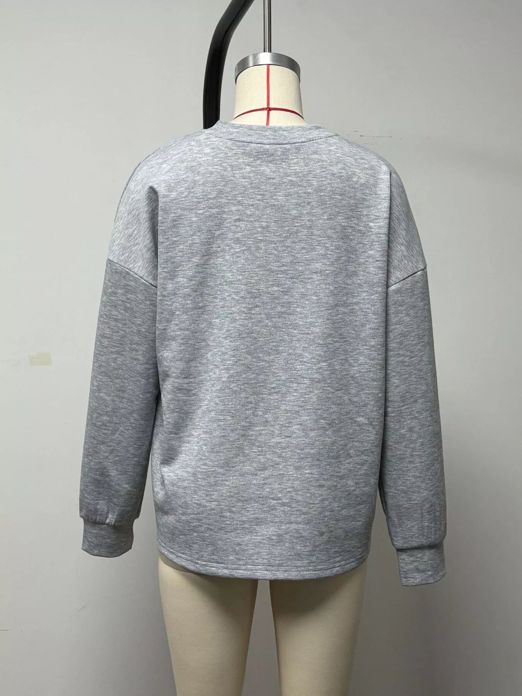 Quarter-zip Dropped Shoulder Sweatshirt (6)
