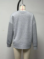 Quarter-zip Dropped Shoulder Sweatshirt (6)