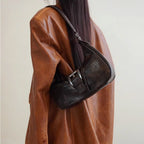 Retro Shoulder Bag Underarm Crescent Crossbody photo 1