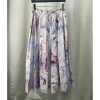 Cotton Poplin Print A-line Skirt variant CJLY147997801AZ|CJLY147997802BY|CJLY147997803CX