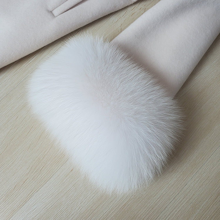 Double Sided Wool Coat Medium Long photo 1