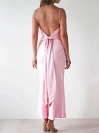 Satin Backless Cami Dress (20)
