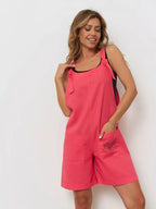 Sleeveless Tie-strap Romper (3)
