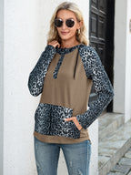 Leopard Raglan Sleeve Hoodie (3)