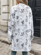 Printed Open Front Cardigan (6)