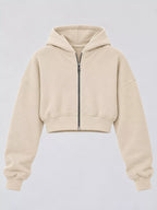 Zip-up Cropped Hoodie (19)