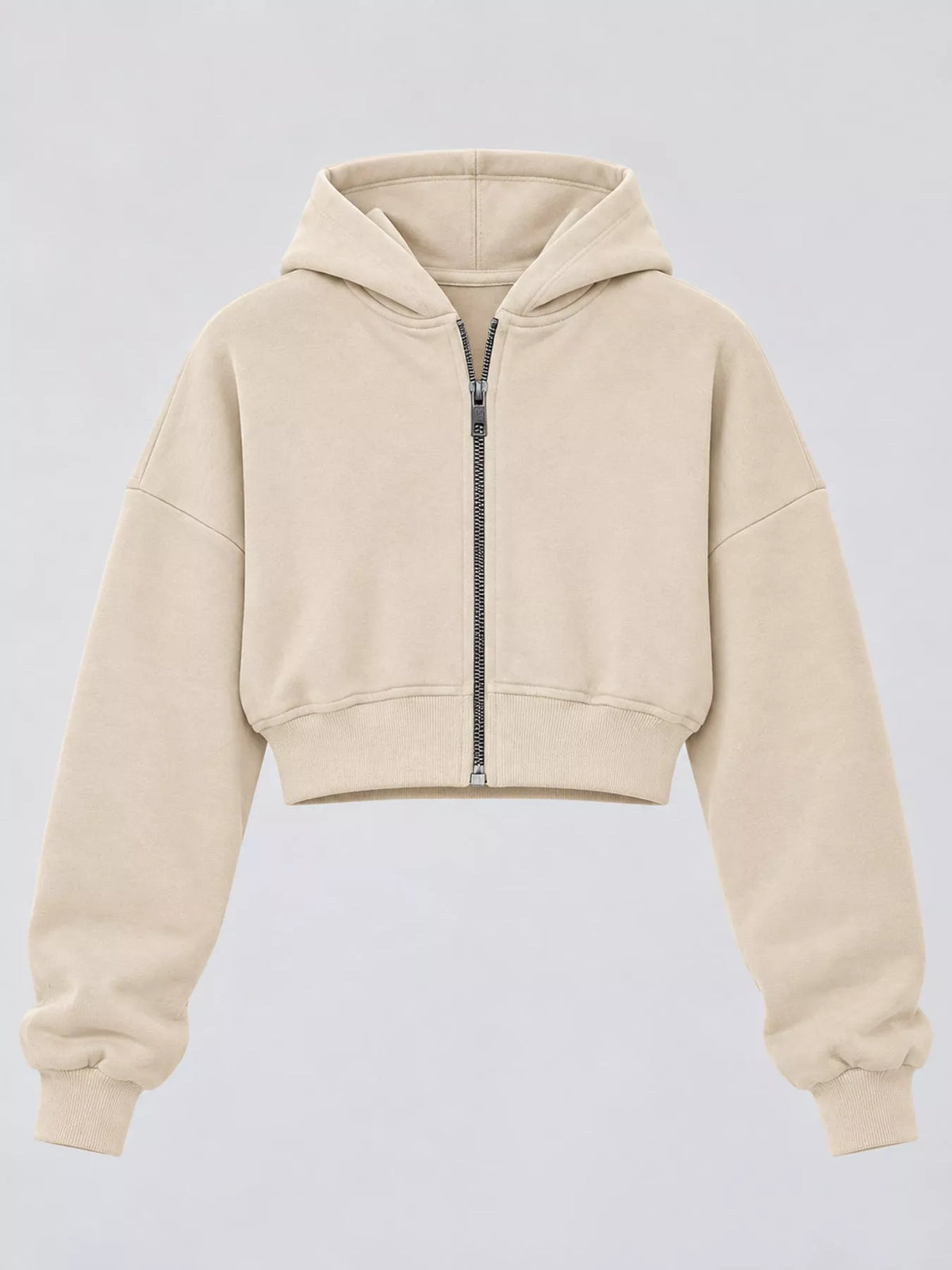 Zip-up Cropped Hoodie (19)