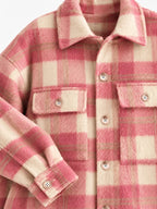 Plaid Button-down Jacket (3)