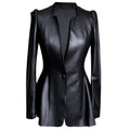 Short Coat Leather Jacket variant CJZP181478501AZ|CJZP181478502BY|CJZP181478503CX|CJZP181478504DW|CJZP181478505EV