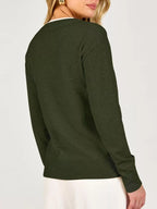 Long Sleeve Dropped Shoulder Sweater (10)