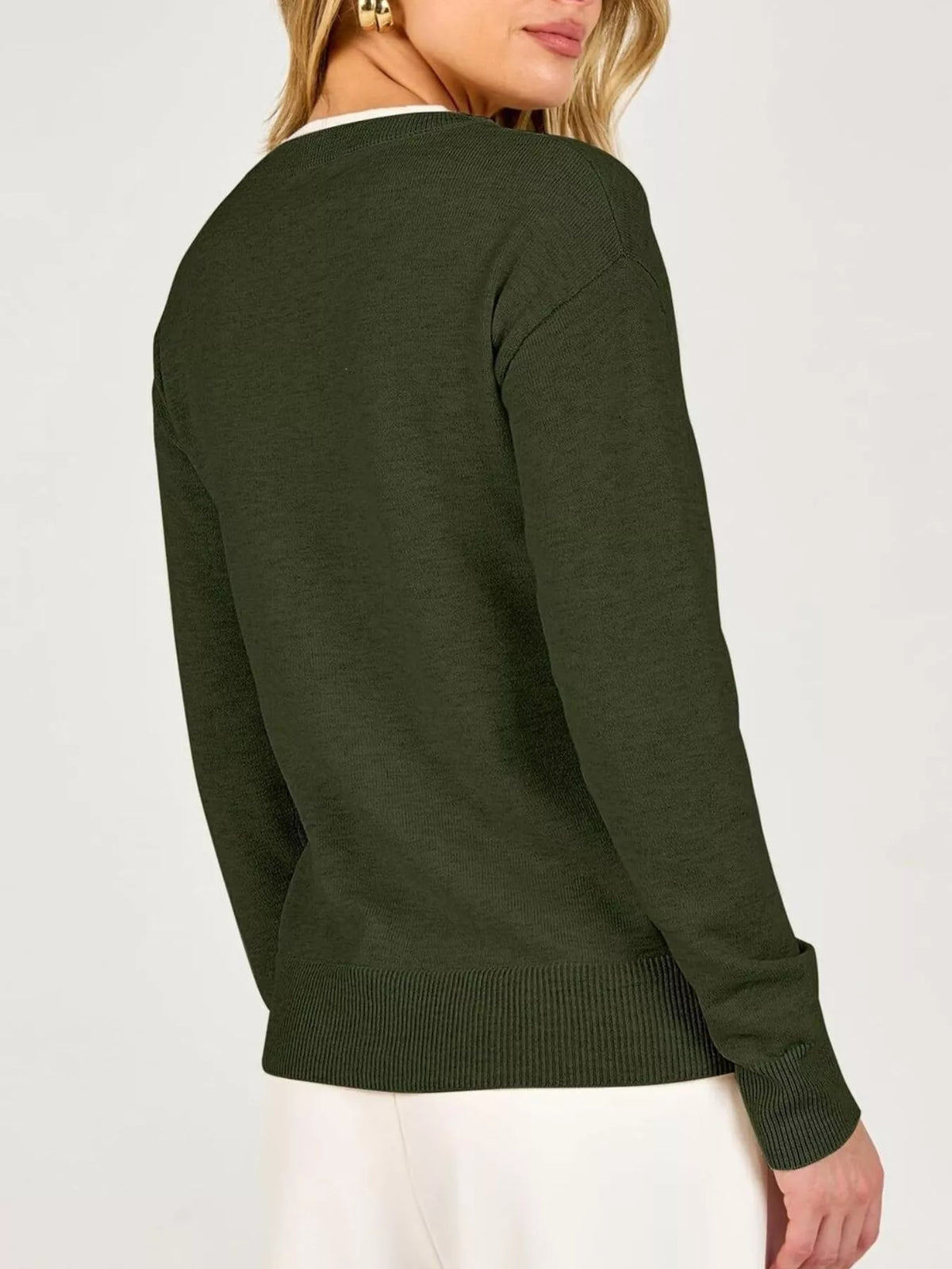 Long Sleeve Dropped Shoulder Sweater (10)