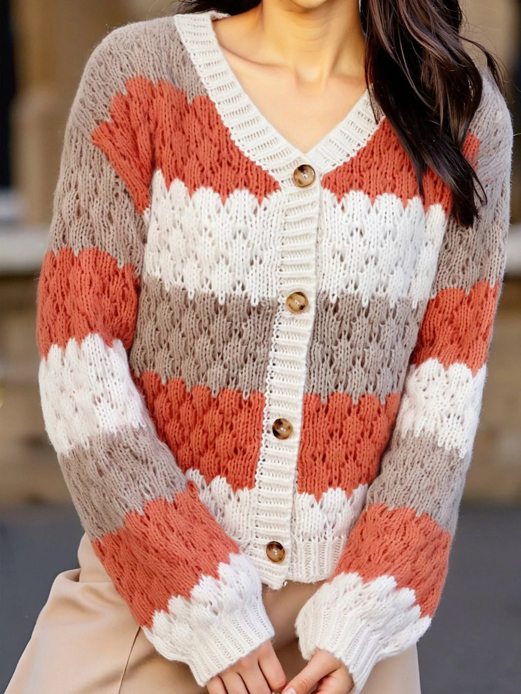 Block Button Up Cardigan (14)