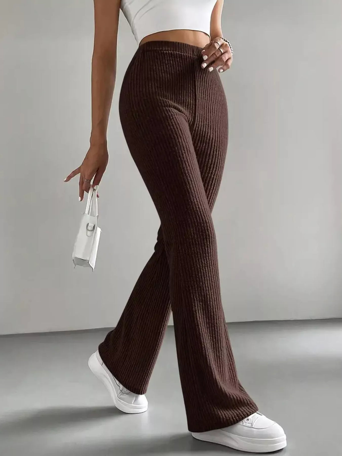 High Waist Flare Pants (18)