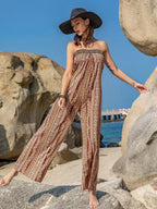Tied Printed Tube Wide Leg Jumpsuit (15)