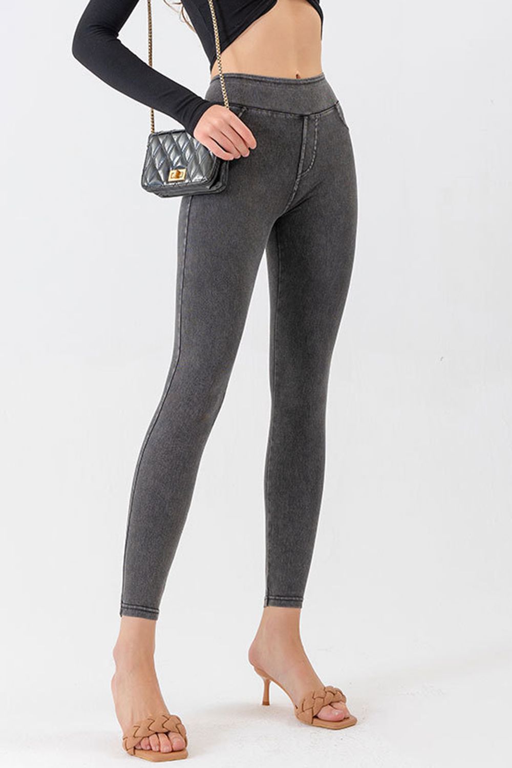 High Waist Skinny Jeans (7)