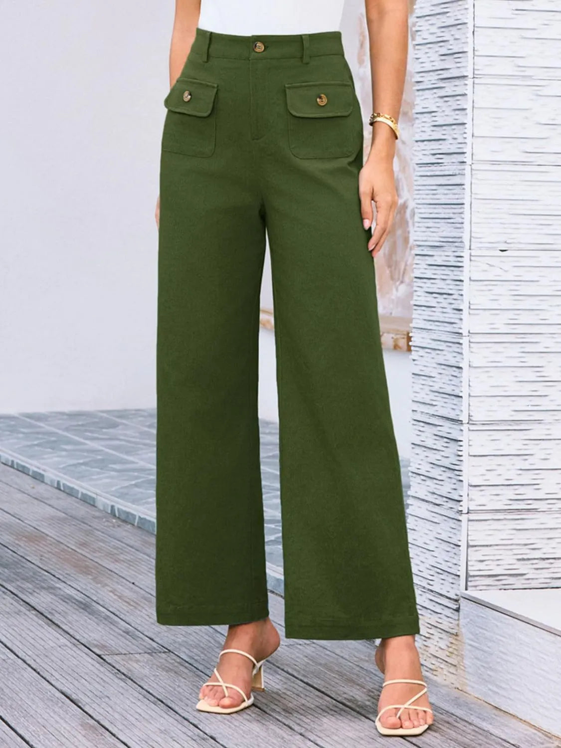 High Waist Wide Leg Pants (25)